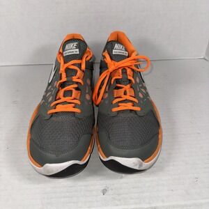 Nike Flex Supreme Tr4 Size:‎ 13 Men's Athletic Sneakers Gray/Orange